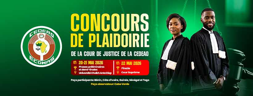 Affiche du concours de plaidoirie, organisé et soutenu par Dolce Agency